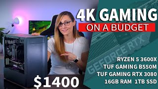 4K Gaming Doesn't Have To Be Expensive - 1400$ / €1500 ASUS RTX 3080 & AMD Ryzen 5 Value Build