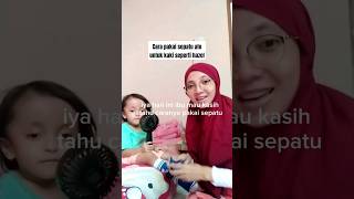 sayang video nya gak full - cara pakai sepatu afo #h3family #abk #cerebralpalsy #hazel #sepatuafo