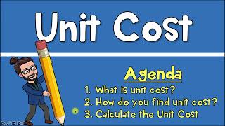 Unit Cost | The Math Review | 6RP3b
