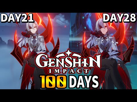 【原神100days】鬼畜過ぎる世界で100日間！無課金生活！【21日目～28日目】