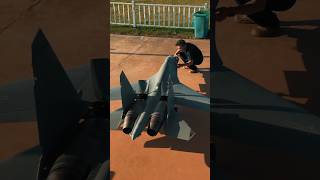 J-16 remote control plane with Vector Thrust Turbine – Incredible Test Flight #rcwarcraft #rcplane