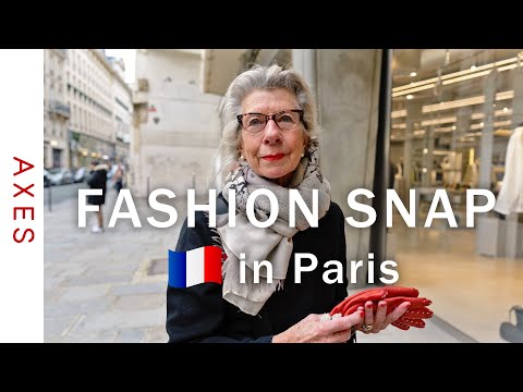 [Street style in Paris] Winter coordination that makes a difference by using accessories