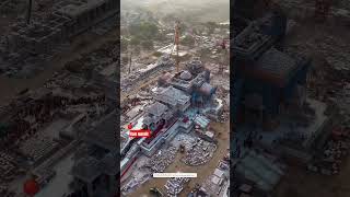 Ram mandir drone video view ( Full mandir caipter on drone) #rammandir #live #drone #trending #ram