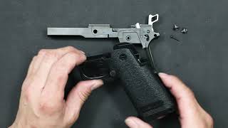 Tokyo Marui Hi Capa Series assembly and disassembly part 3 of 5  Frame Assembly