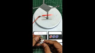Coreless Motor Thrust Test #shorts #corelessmotor #thrusttest