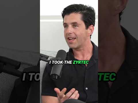 Josh’s Little White Lie 🤣😂 #georgejankoshow #joshpeck #funny #allergies #cats #love