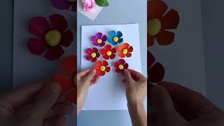 Beautiful Creative Flower Art #craftideas #craftinspiration #crafttime