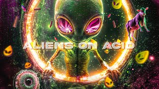 Rebelion - Aliens On Acid (Official Hardstyle Video)