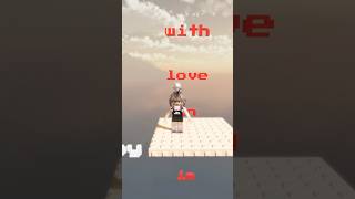 Lyrics obby 😍 #roblox #obby