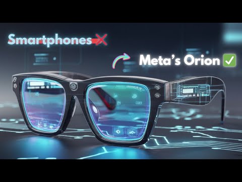 Will Smartphones Soon Be History? | #meta #orion #AR_glasses