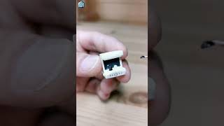 DIY miniature dollhouse kit Pt 10/17 Breville Barista Espresso Machine #diykit Forest Teashop 丛林么么茶