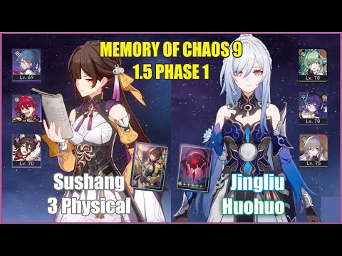 E5 SUShang & E0 Jingliu Memory of Chaos 9 | Honkai Star Rail 1.5