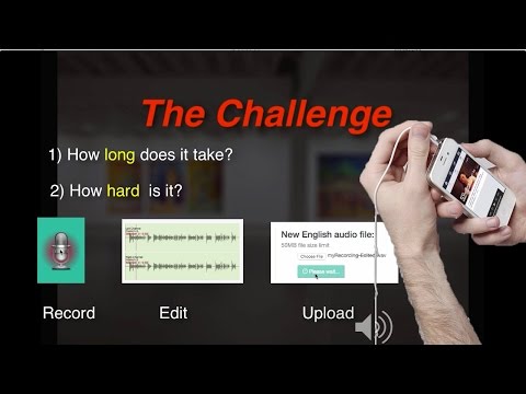 THE CHALLENGE: How long DOES it take to create great audio content?