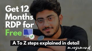 How to Create Free RDP | Free RDP Windows 2022 | How to Complete 4000 Hours Watch Time With Free RDP