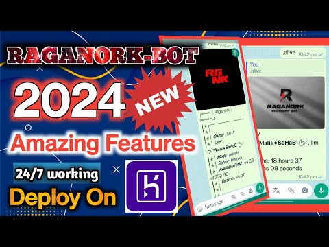 Raganork WhatsApp Bot deploy on heroku 2024/Technical Malik Official /#heroku #Raganork