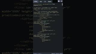 SVG Filter Text Marquees 🔥🔥 HTML5, CSS3 and JavaScript #webdesign #coding #developer #viral #shorts