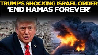 Donald Trump LIVE | | Trump Slams Hamas Ceasefire Talks | Israel Hamas War | Gaza News | US News