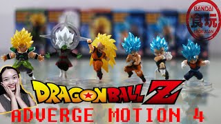 Dragon Ball Adverge Motion 4 Unboxing - Bandai Shokugan Japan