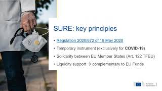 Policy Webinar: COVID-19 and the EU Response - How ”SURE” will Europe be?