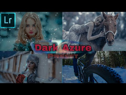 Dark Azure  Preset |Free Preset| By: MatthewEditingStudio |Lightroom Adobe Preset Tutorials
