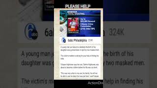 Soon-to-be-father killed in shooting; mother pleads for help finding killer #shorts #help #shooting
