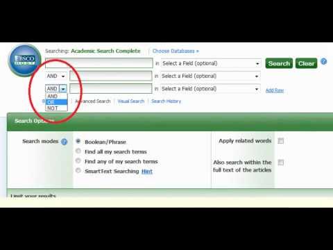 Boolean Searching Basics