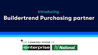 Buildertrend Purchasing partner: Enterprise Rent-A-Car and National Car Rental