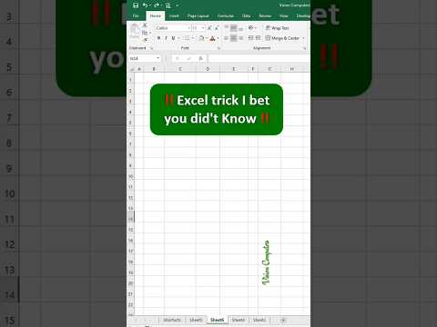 Excel trick I bet you didn't know🔥 excel shortcut ttick #excel #exceltricks #exceltips #msexcel