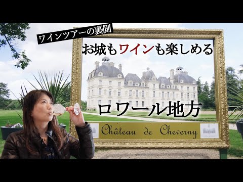 お城もあるよ🍷ワインツアーの一部始終をお見せします！大人気シュヴェルニー城とロワール地方オススメワイナリーへ行こう｜パリからの日帰り旅行