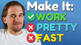 I keep re-learning this Game Dev Lesson