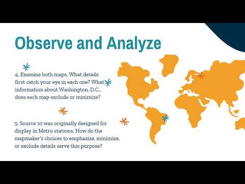 How Maps Represent Information
