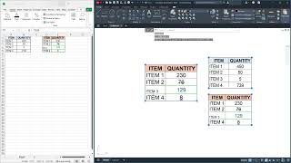 AutoCAD LT 2024 - How to link Excel with AutoCAD.