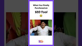 When you finally purchased an SEO Tool 😂 #seo   #seoexperts #digitalmarketing