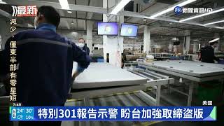 美曝"特別301"報告 中列優先觀察名單｜華視新聞 20220428