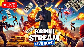 Zero Build Chaos! Fortnite 👑 Wins mixed with GTA 6 Heists! Come for the Game, Stay for the Laughs!
