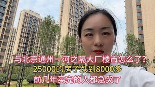 北京边房价一降再降，25000如今8000多，买完的人急哭了,房产,房产综合