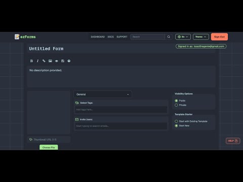 ezForms | Form Builder Website Demo | Next.js