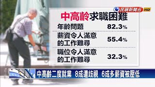 中高齡就業困境多 年齡成最大問題－民視新聞