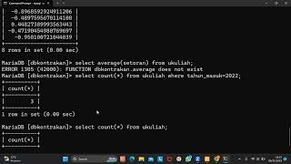 FUNCTION SUM,MAX,MIN,AVERAGE,SIN,COUNT
