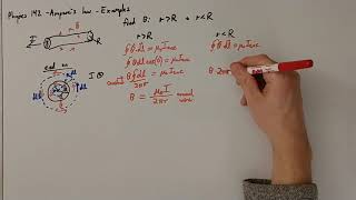 Ampere's Law - more examples