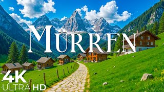 Mürren, Switzerland 4K - Incredibly Beautiful Swiss village - fairytale village