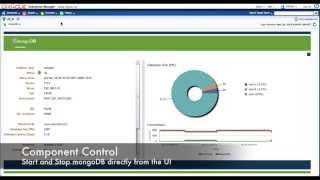 aidev mongoDB monitoring plugin for Oracle EM: component control