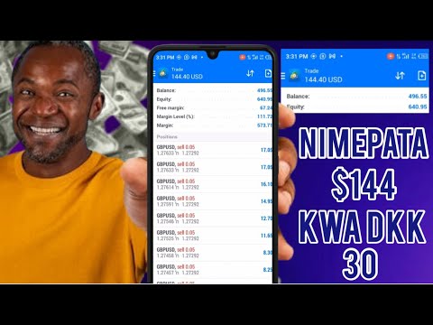 Jinsi nilivyotengeneza $144 Kutrade Forex Kwa Dakika 30 Tu.