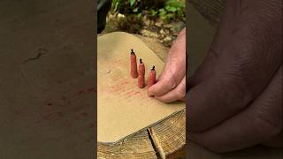 Genius Survival Match Hack - Burns Long Even After Water. #survival #lifehacks #campping