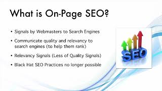 Introduction to On Page SEO  #OnPageSEO, #SEObasics, #SEOoptimization, #keywordresearch, #metatags,