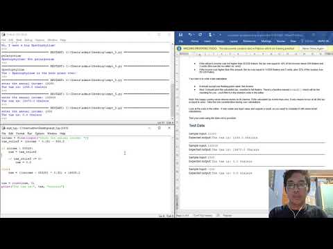 Experiment#5 on Python: Boolean Values and Conditional Execution