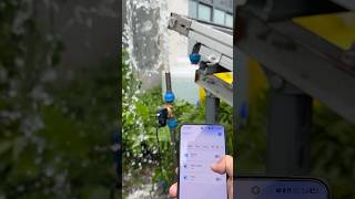 Thru Phone App Controlling :WiFi valve and Auto cleaner robot #solarsystem #solarenergy #solarpower