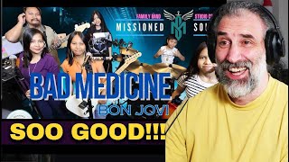 BAD MEDICINE by Bon Jovi | Missioned Souls -  cover - REACTION