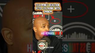 Tech N9ne on Eminem 🎤🤯 #shorts #tech9 #marshallmathers #eminem