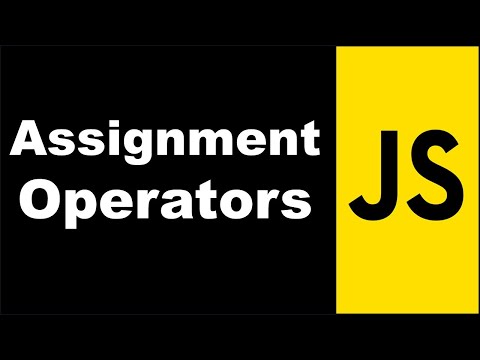 Assignment operators in javascript
